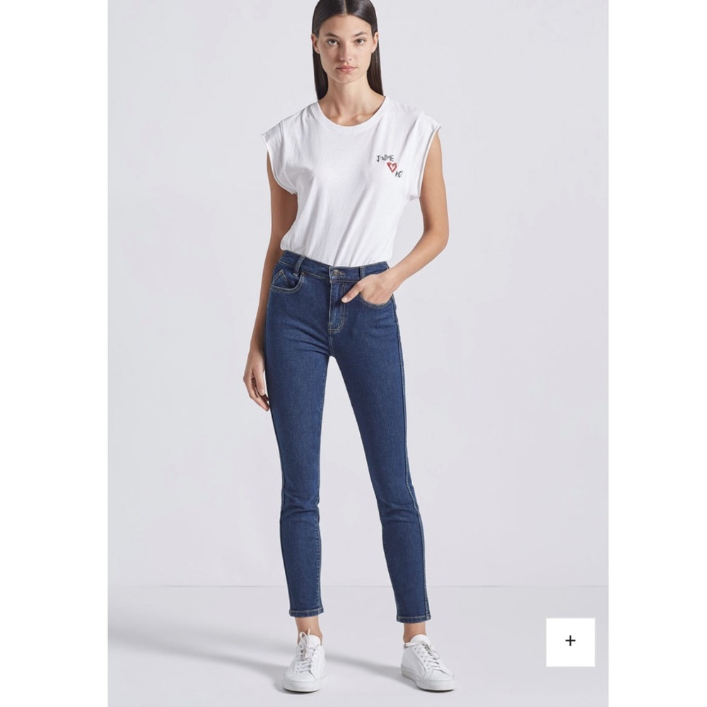 NWT Current/Elliot High Waist Skinny Stiletto Jean